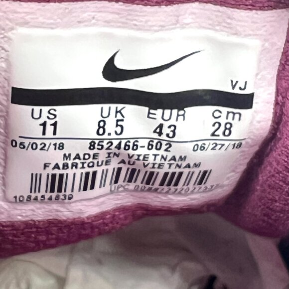 Nike Womens Size 11 Downshifter 7 Berry Red Sneakers Running Shoes - Picture 12 of 12